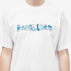 Men's AAPE x Smurfs Face Smurf T-Shirt in White