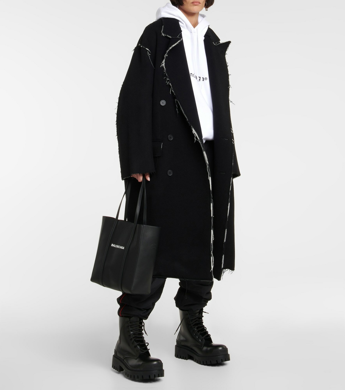 【関税&送料込】Balenciaga Black Leather Everyday Xs Handbag Balenciaga - Everyday XS leather tote Balenciaga