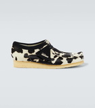 Clarks Originals Wallabee cow-print calf hair mocassins