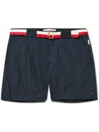 Orlebar Brown - Bulldog Mid-Length Belted Swim Shorts - Unknown