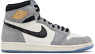 Nike Jordan Gray & White Air Jordan 1 Retro High OG Sneakers