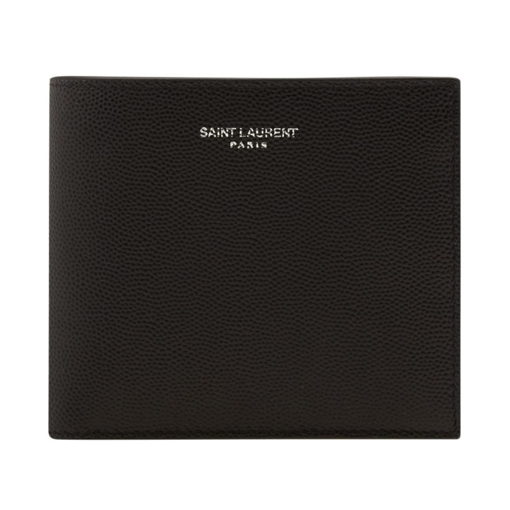 Photo: Saint Laurent Grain Leather Billfold Wallet