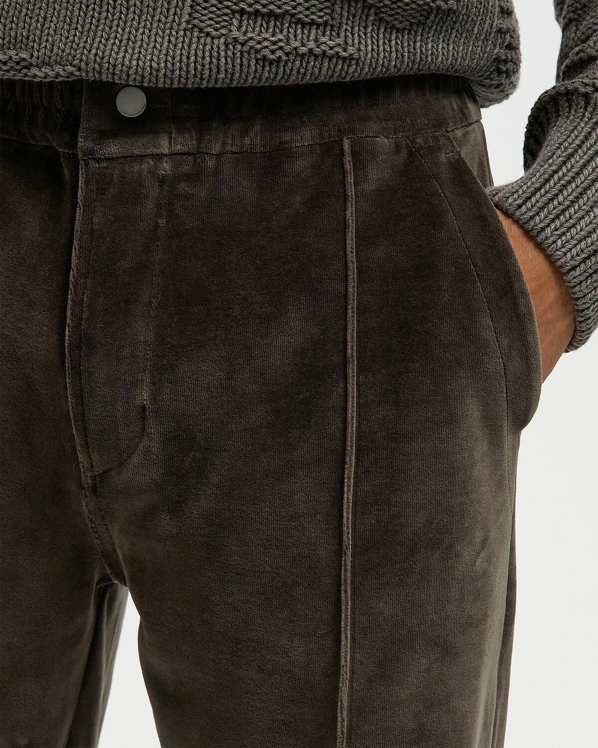 OAS Formentera Pants Brown Mens Casual Pant