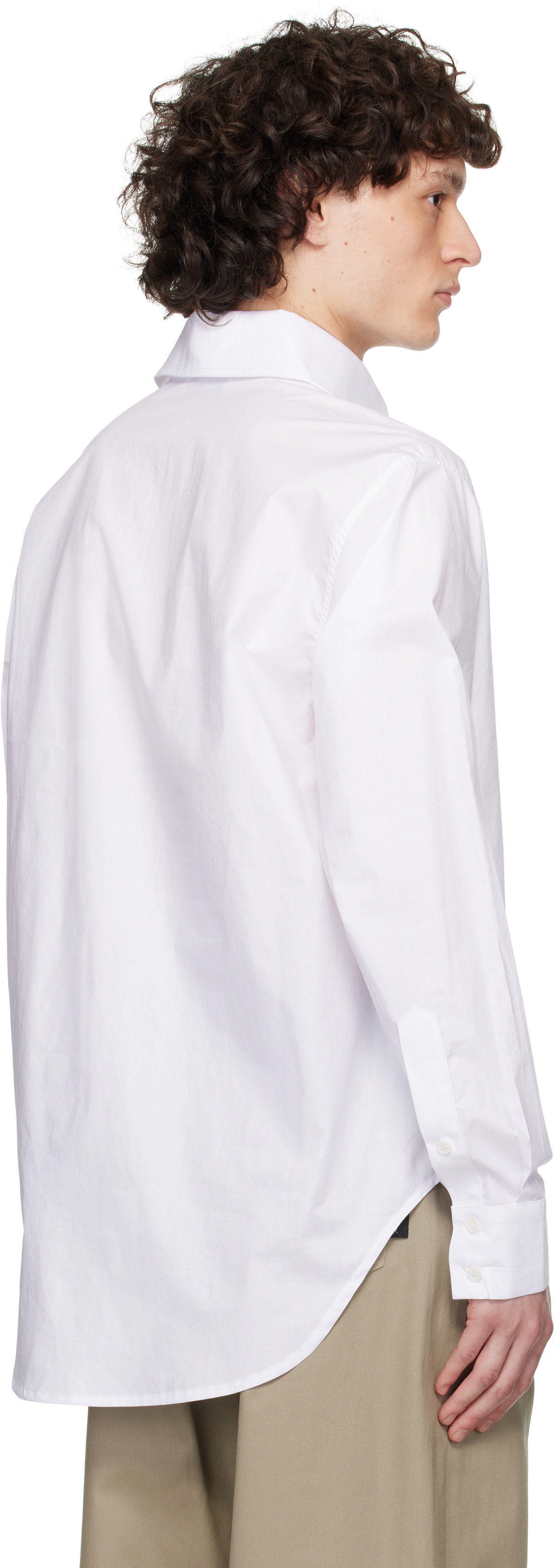 GmbH SSENSE Exclusive White Geir Shirt