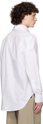 GmbH SSENSE Exclusive White Geir Shirt
