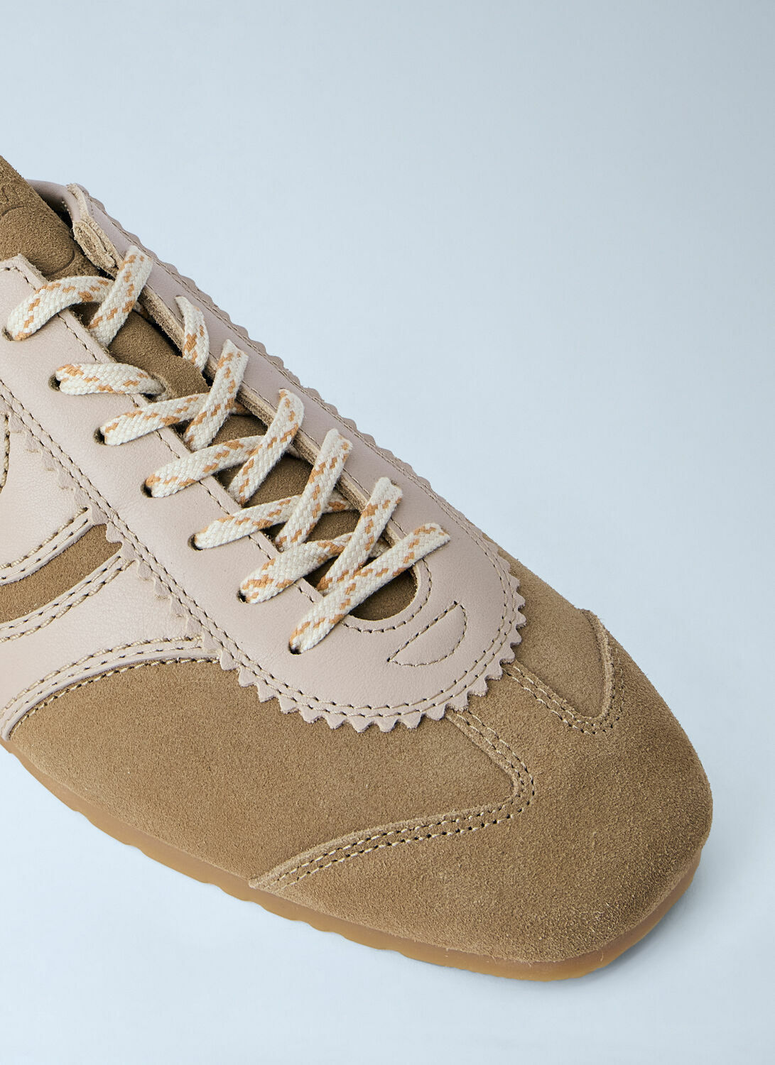 Dries Van Noten Suede Trimmed Sneakers