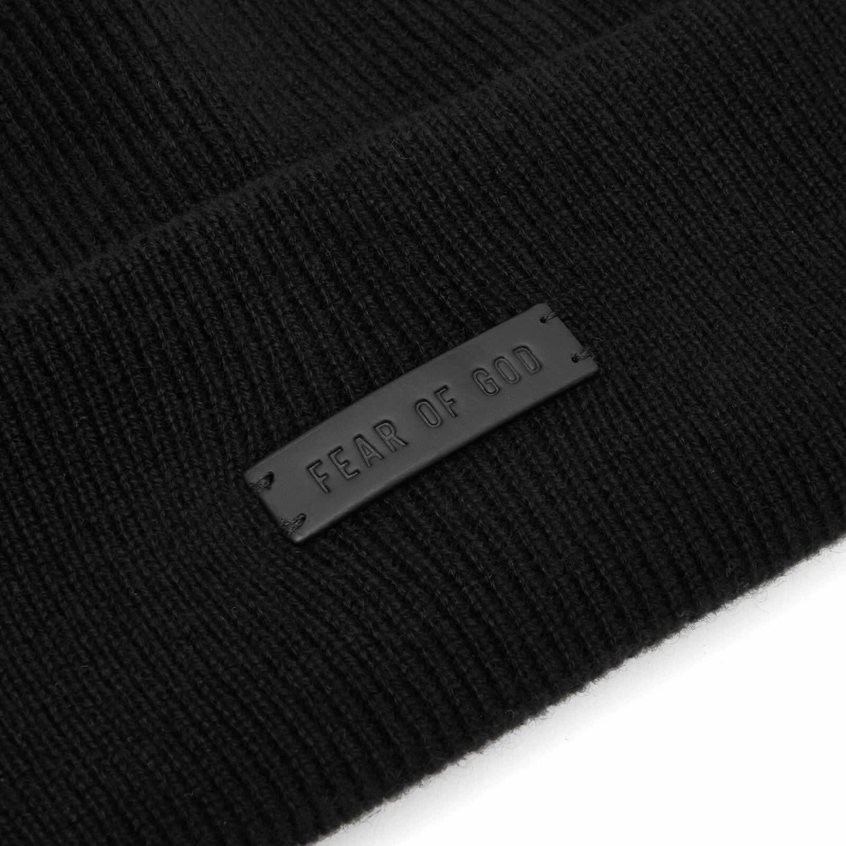 Fear of God Men's Cashmere Beanie in Black 