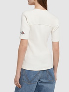 BOTTEGA VENETA Ribbed Cotton Jersey Top