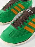 adidas Consortium - Wales Bonner SL72 Suede and Mesh Sneakers - Green