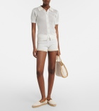 Stella McCartney Gaia embellished canvas espadrilles