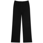 DONNI. Women's Jersey Simple Trousers in Jet