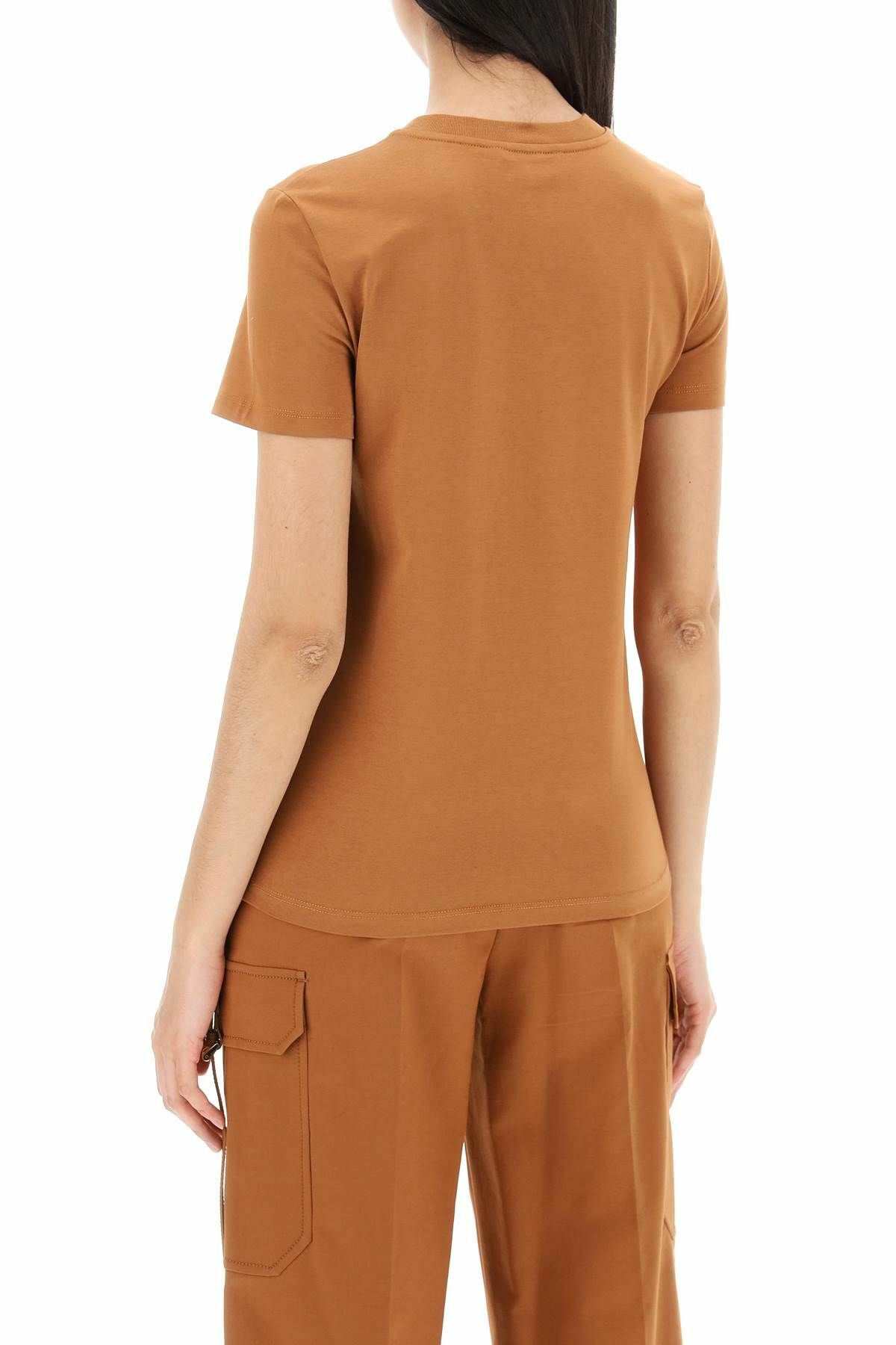 MAX MARA mannpapaya t-shirt with Brown