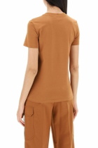 MAX MARA mannpapaya t-shirt with Brown