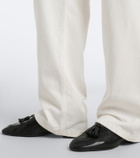 The Row Caden leather loafers