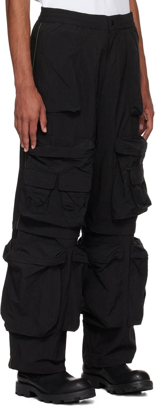 Diesel Black P-Staind Cargo Pants Diesel