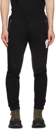 Alexander McQueen Black Crochet Skull Lounge Pants