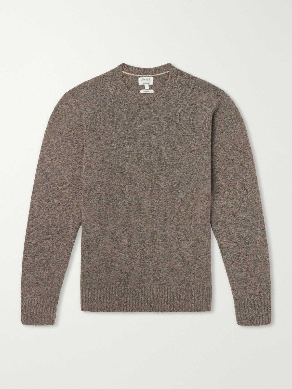 Hartford - Wool Sweater - Brown
