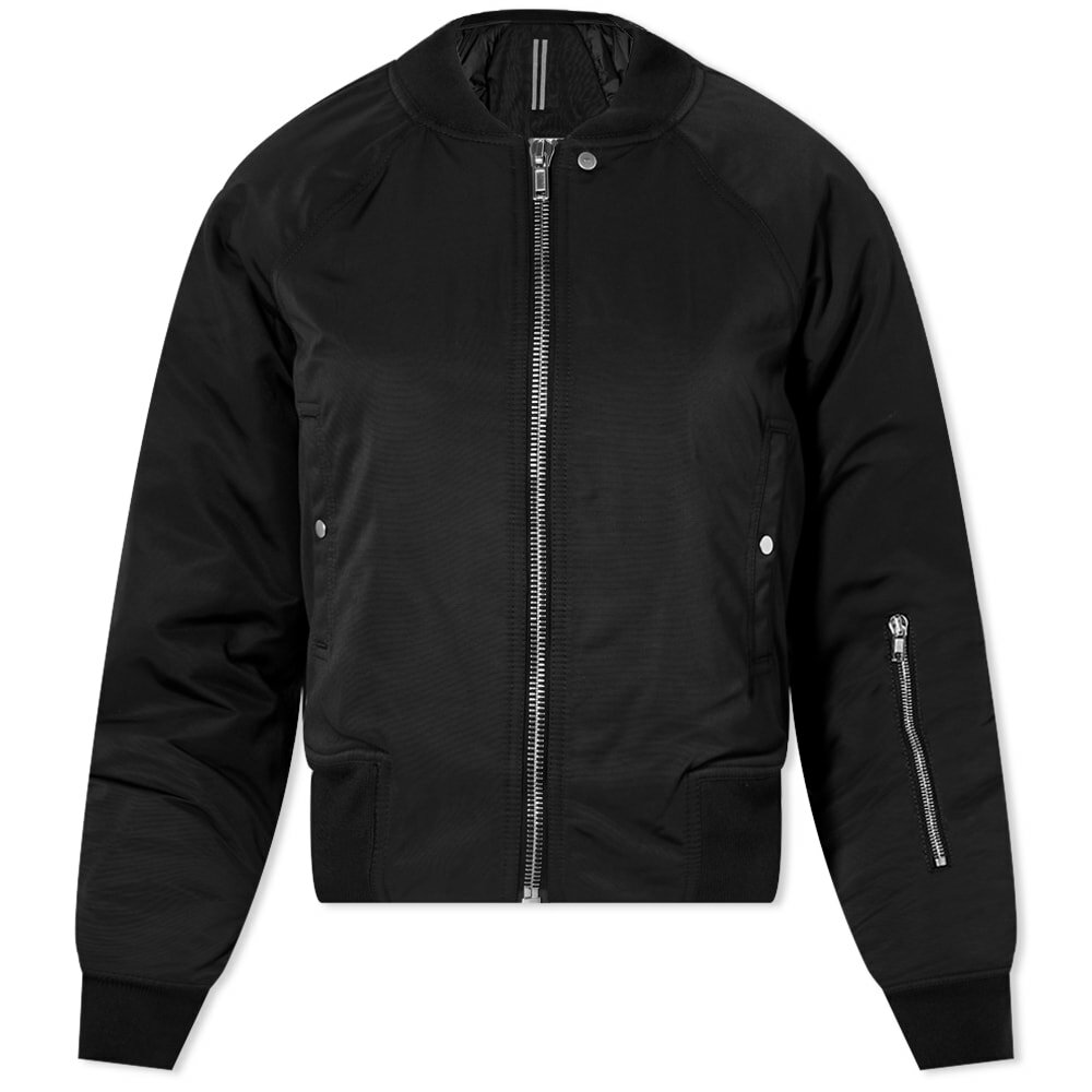 Rick Owens DRKSHDW Women's Faun Bomber Jacket in Black