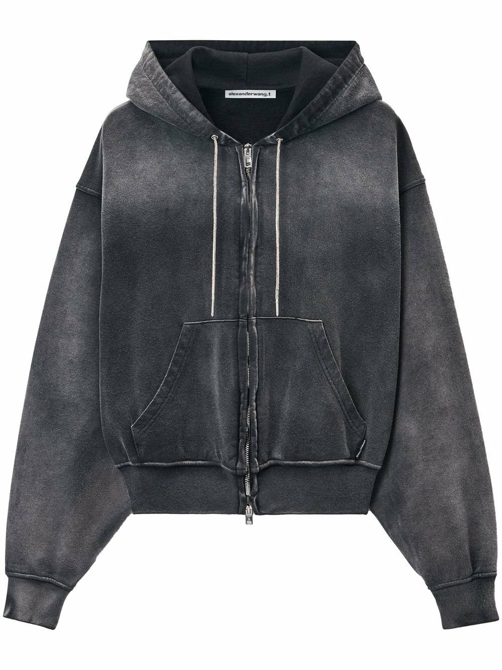 Alexander Wang Gray Mahjong Hoodie Alexander Wang