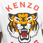 Kenzo Men's Lucky Tiger Oversized T-Shirt in Off White