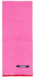Jacquemus Pink Le Papier 'L'Écharpe Neve' Scarf