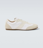 Lemaire Soft suede-trimmed sneakers