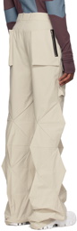 Uncertain Factor Off-White 3D Embossed Cargo Pants