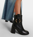 See By Chloé Zelda 90 leather ankle boots