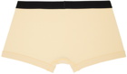 TOM FORD Yellow Jacquard Boxers