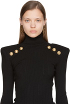 Balmain Gold Maxi Chain Earrings