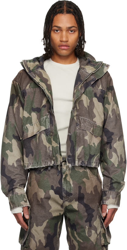 Photo: 424 Khaki Cropped Parka