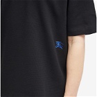 Burberry Men's EKD Logo Polo Shirt in Black