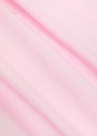Simkhai Avril Strapless Cotton-blend Maxi Dress Pink