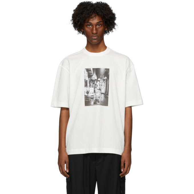 Photo: Y-3 White Graphic T-Shirt