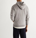 SSAM - Cotton and Camel Hair-Blend Hoodie - Gray