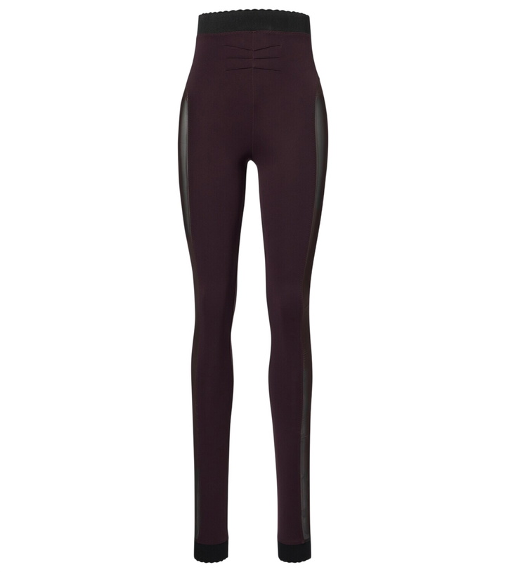 Photo: The Attico Paneled leggings