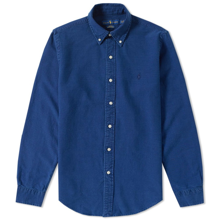 Photo: Polo Ralph Lauren Slim Fit Garment Dyed Oxford Shirt