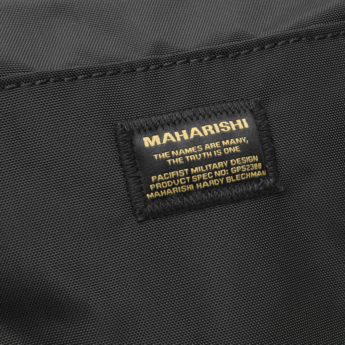 Maharishi Men's M.A.L.I.C.E Snobag in Black 