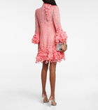 Zimmermann - High Tide appliquéd lace minidress