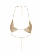 ZIAH Beaded Triangle Bikini Top