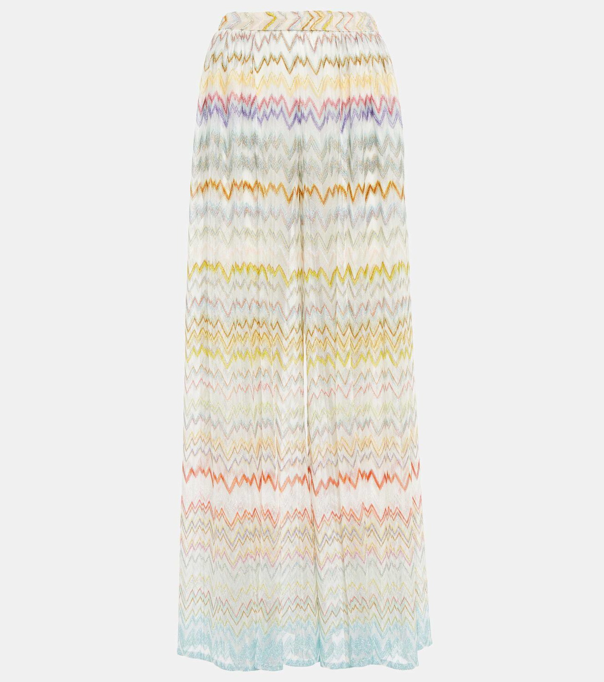 Missoni Mare Printed high-rise wide-leg pants