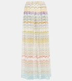 Missoni Mare Printed high-rise wide-leg pants