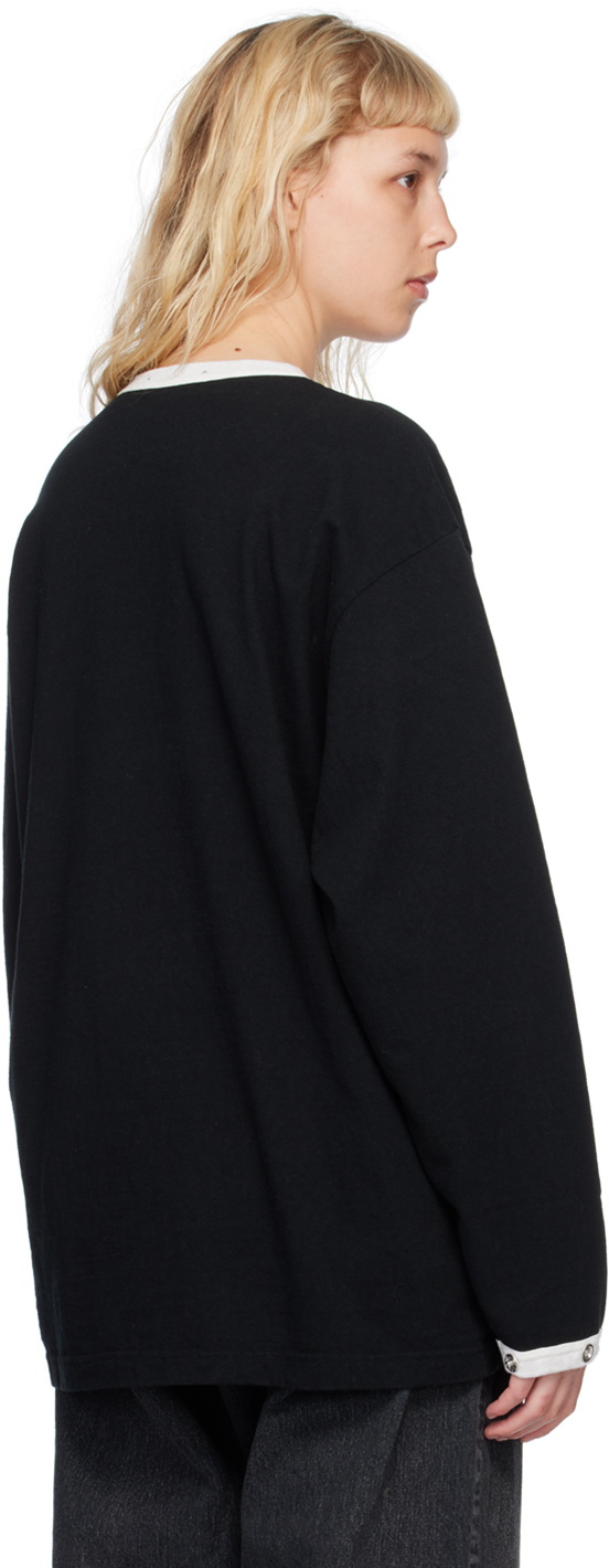 UNDERCOVER Black 'Vacant World' Long Sleeve T-Shirt Undercover