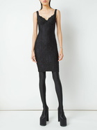 BALENCIAGA - Stretch Lace Lingerie Mini Dress