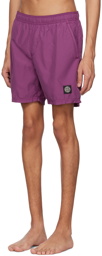 Stone Island Purple Patch Swim Shorts
