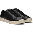 Jil Sander Black Leather Sneakers