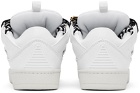 Lanvin White Future Edition Curb 3.0 Sneakers