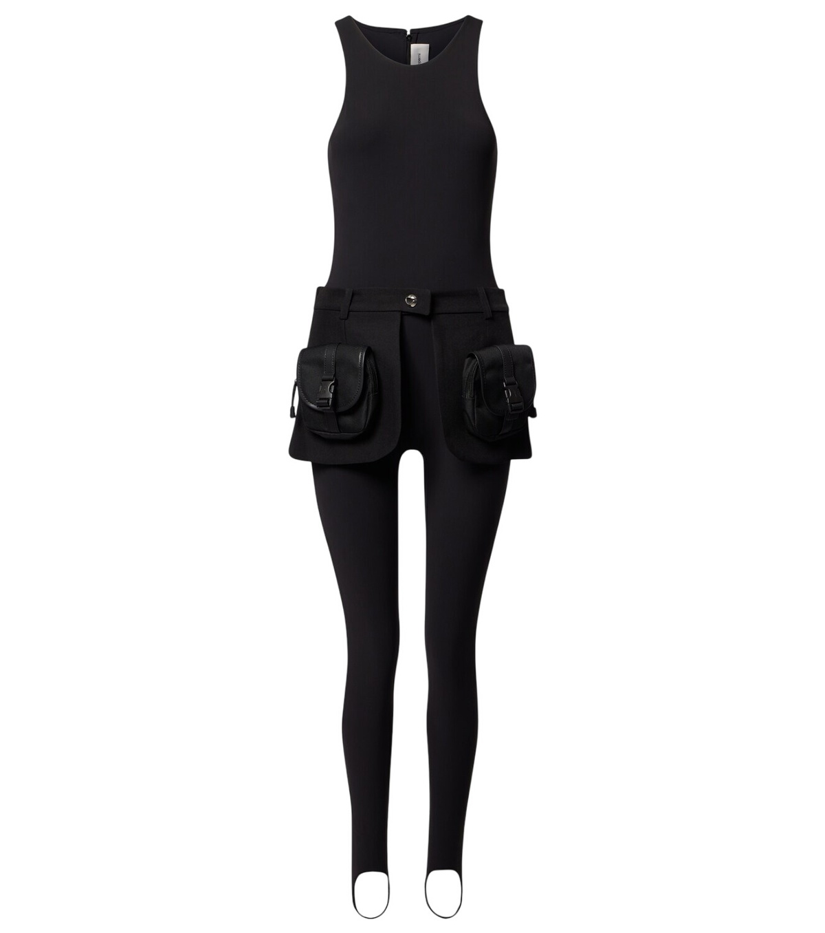 adidas LOTTA VOLKOVA Navy Zip Jumpsuit adidas LOTTA