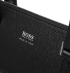 Hugo Boss - Full-Grain Leather Briefcase - Black