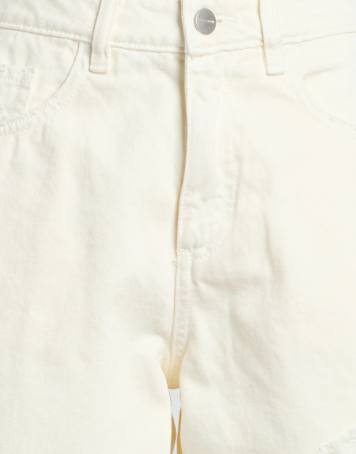 Icon Denim Womens Denim shorts Ivory